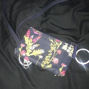 Vera Bradley wallet and lanyard